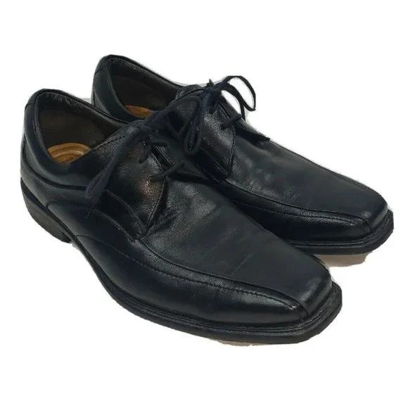 Black Leather J&M Dress Shoes s-l400.jpg main image 4